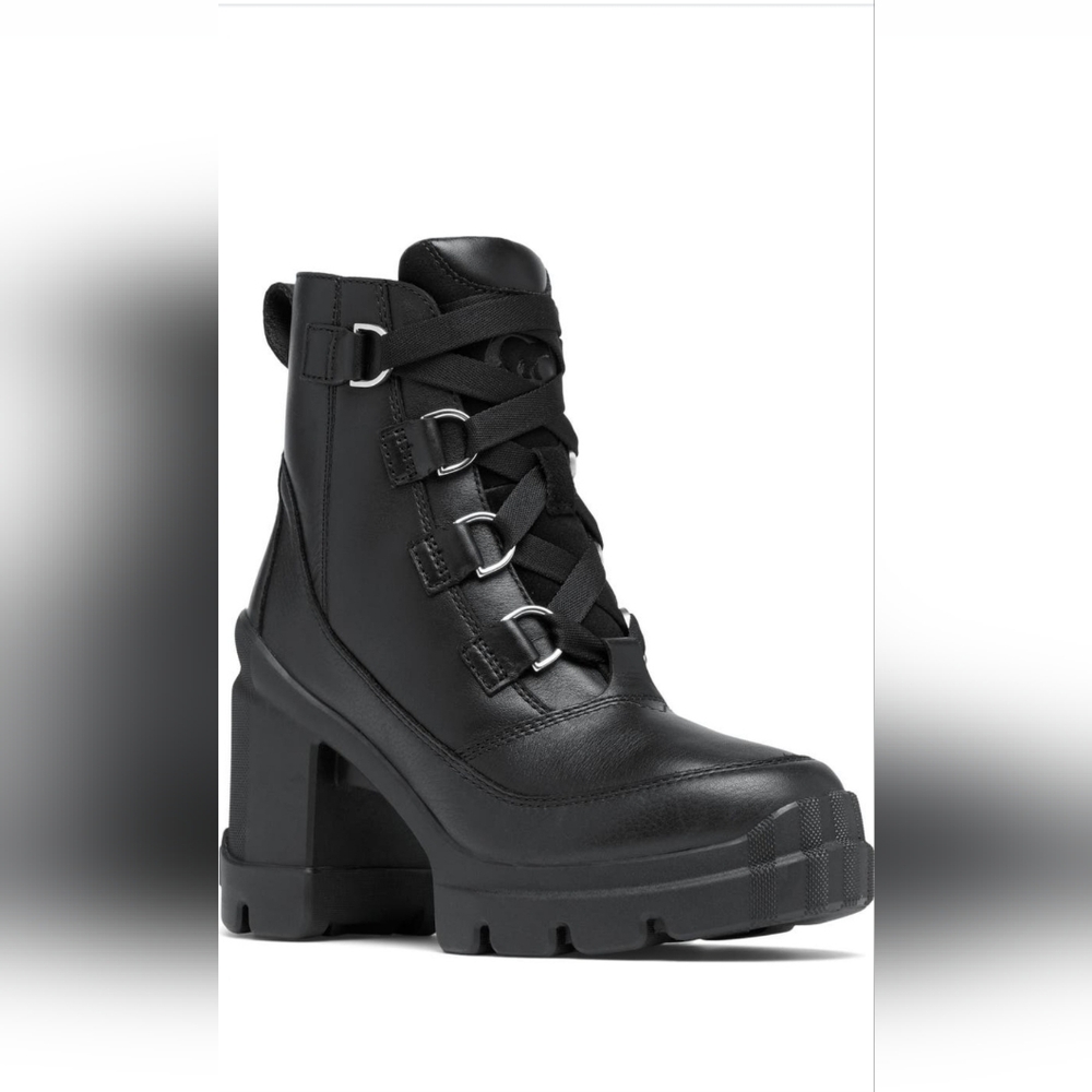 Sorel Women's Black Caribou X Heeled Boots